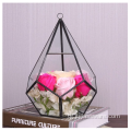 Hot Фурӯши Diamond Shape Glass Растаниҳои Terrarium геометрӣ